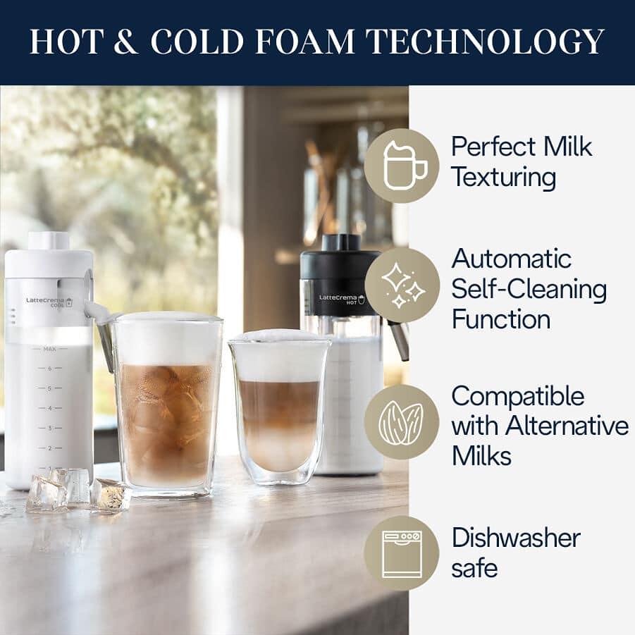 Delonghi Eletta Explore Espresso Machine with Cold Brew ECAM45086S IMAGE 4