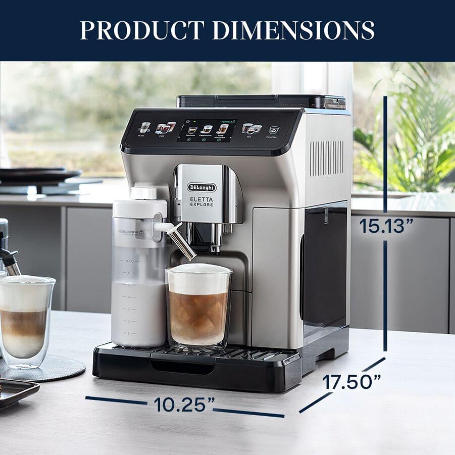 Delonghi Eletta Explore Espresso Machine with Cold Brew ECAM45086S IMAGE 9