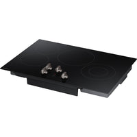 Samsung 30-inch Built-in Electric Cooktop with Knob Controls NZ30FG5332RKAA IMAGE 3
