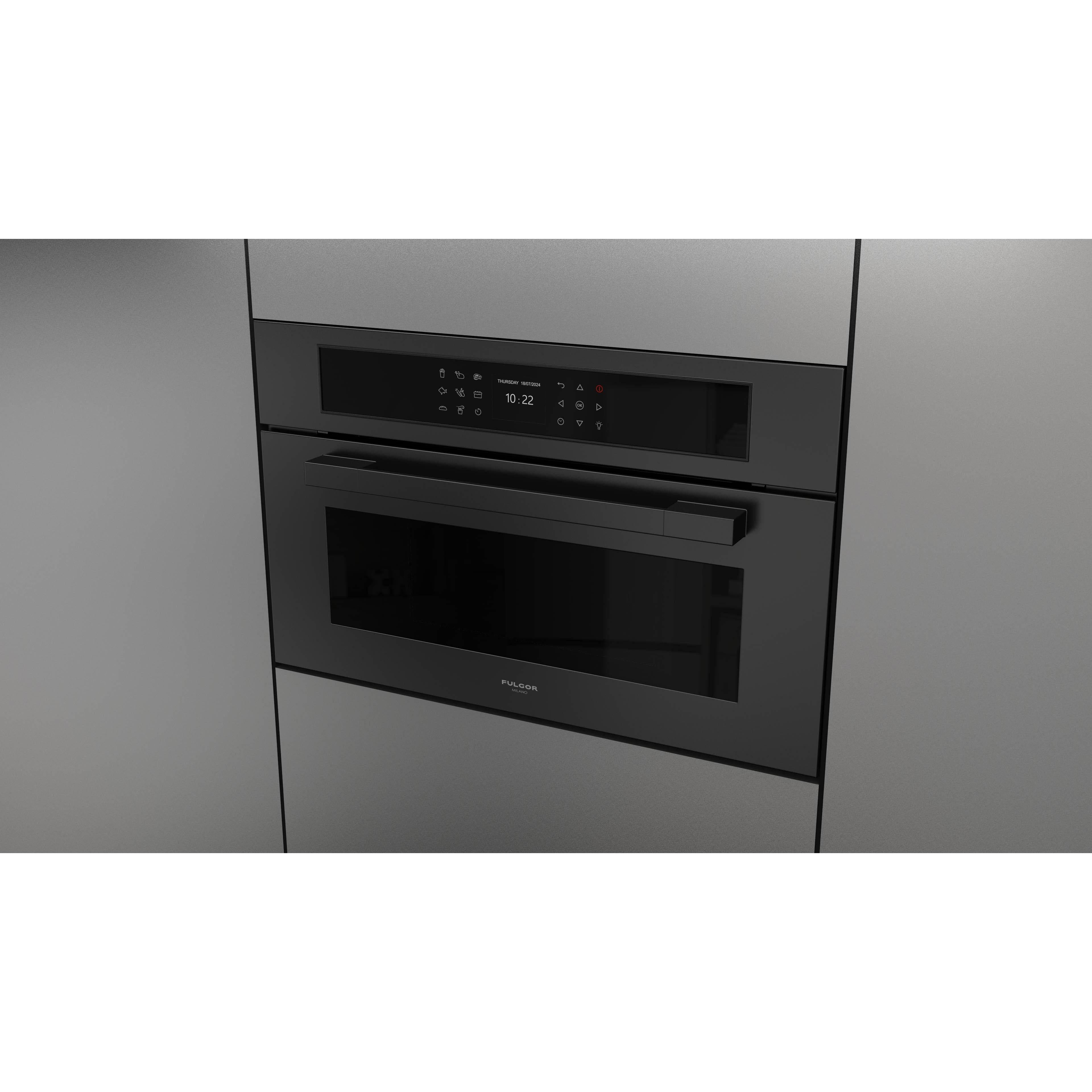 Fulgor Milano 30-inch Matteo 700 Series Combi Speed Oven F7MSPD30MB1 IMAGE 3