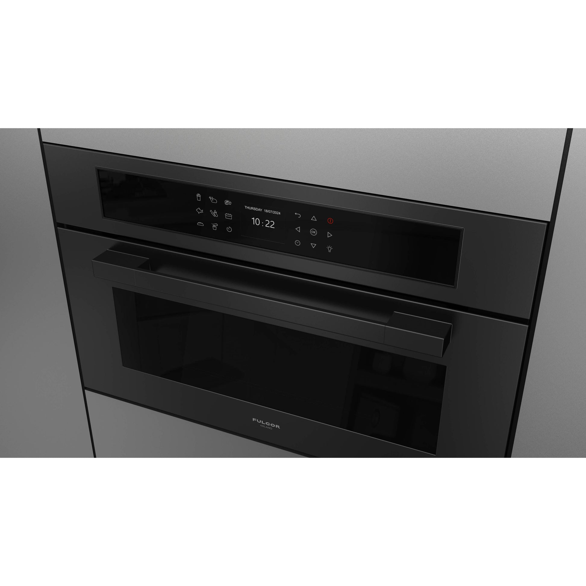 Fulgor Milano 30-inch, 1.46 cu. ft. Built-in Single Combi Speed Oven with True Convection Technology F7MSPD30MB1 IMAGE 9