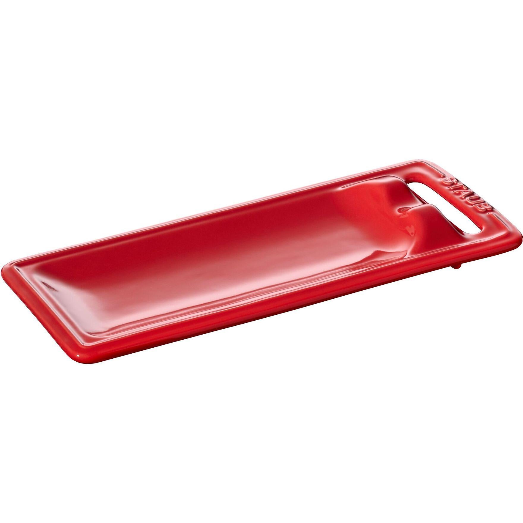 Staub 25 cm x 10 cm Ceramic Spoon Rest 1003874 IMAGE 1