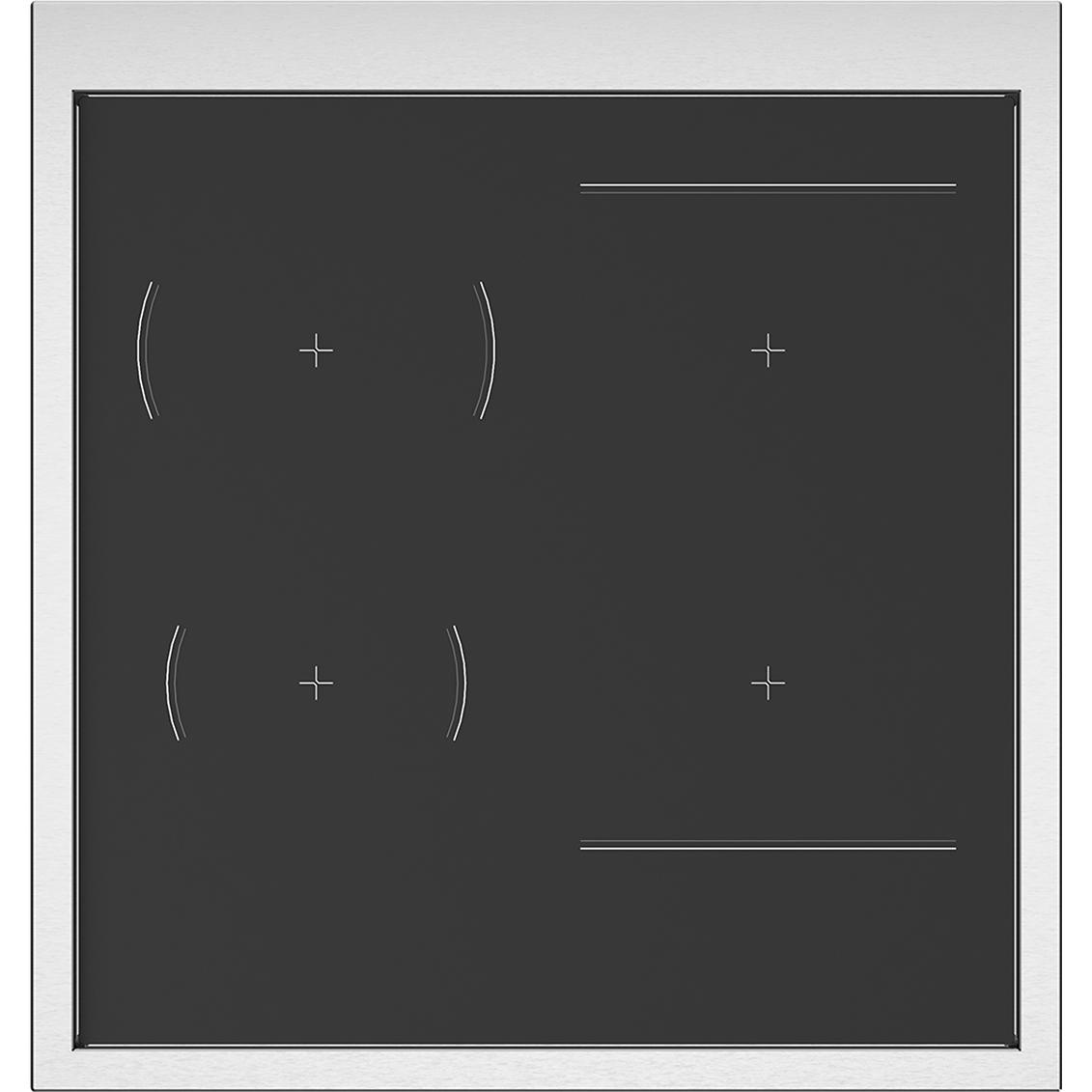 Bertazzoni 24-inch Freestanding Induction Range with Convection Technology MAS244IFEMXB IMAGE 3