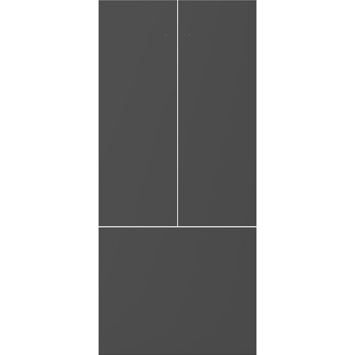 Bertazzoni Carbonio Front Panel Kit for 36" French Door Refrigerator SP36FDCV IMAGE 1