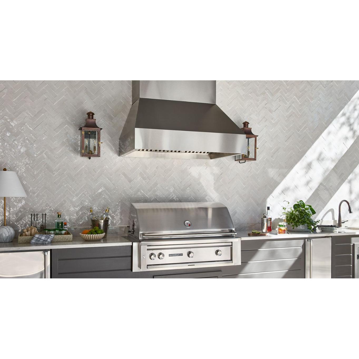 Sedona 42-inch Built-in Gas Grill with Rotisserie - Natural Gas L701PSR-NG IMAGE 4