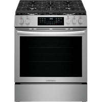 Frigidaire Gallery 30-inch Freestanding Gas Range with Convection Technology GCFG3059BF IMAGE 1