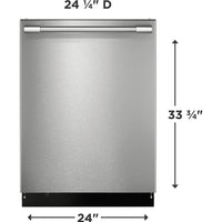 Frigidaire Professional 24-inch Built-in Dishwasher PDSH4816BF IMAGE 3