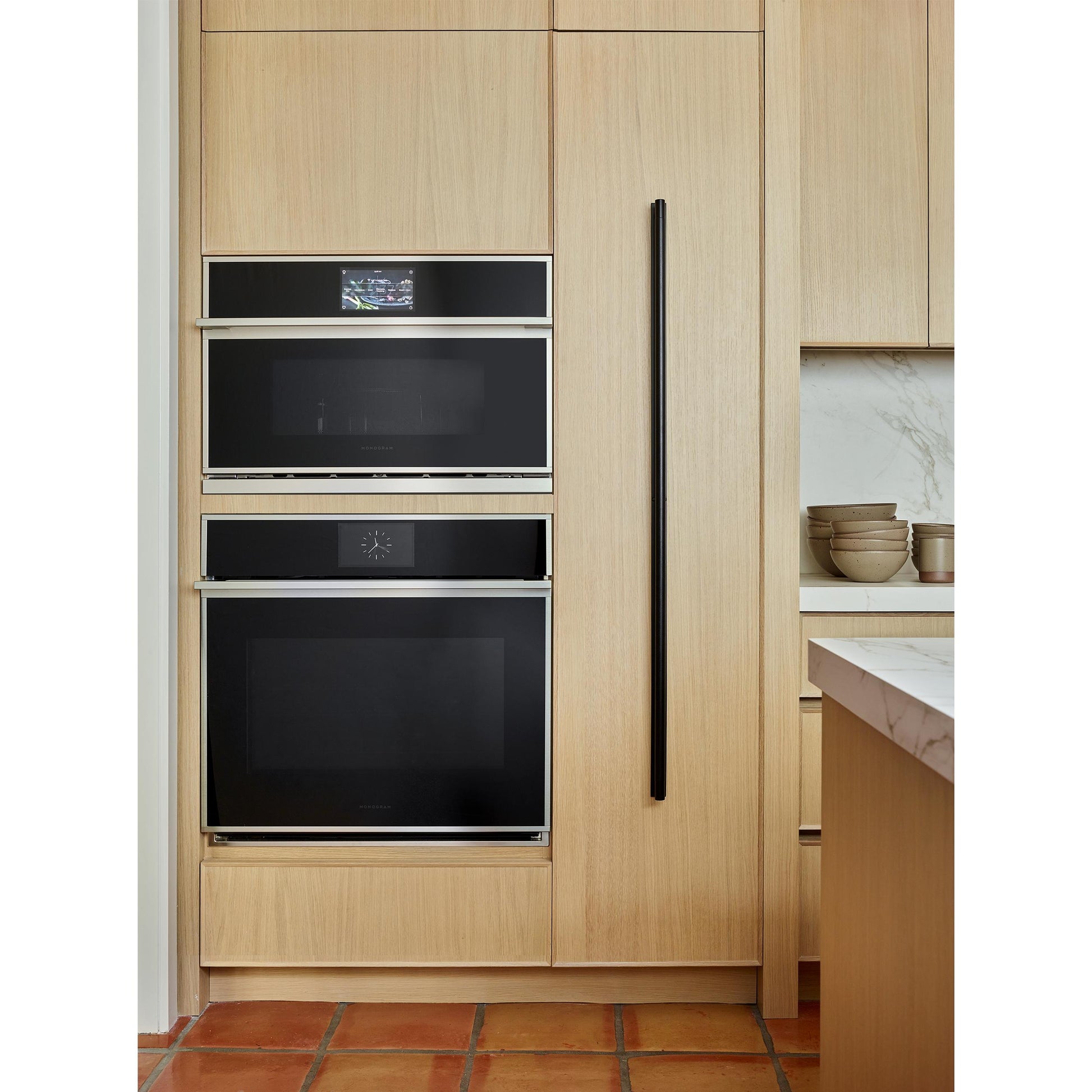 Monogram 30-inch, 1.70 cu. ft. Minimalist Five-in-One Wall Oven with 120V Advantium® Technology ZSB9131VSS IMAGE 5