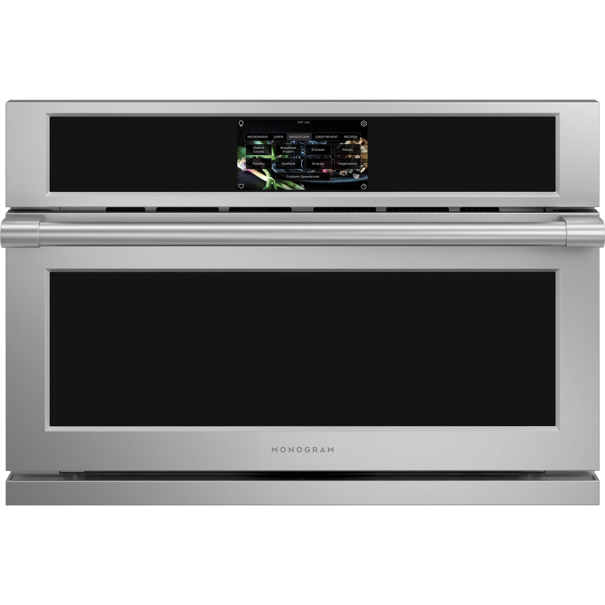 Monogram 30-inch, 1.70 cu. ft. Statement Five-in-One Wall Oven with 240V Advantium® Technology ZSB9232VSS IMAGE 1