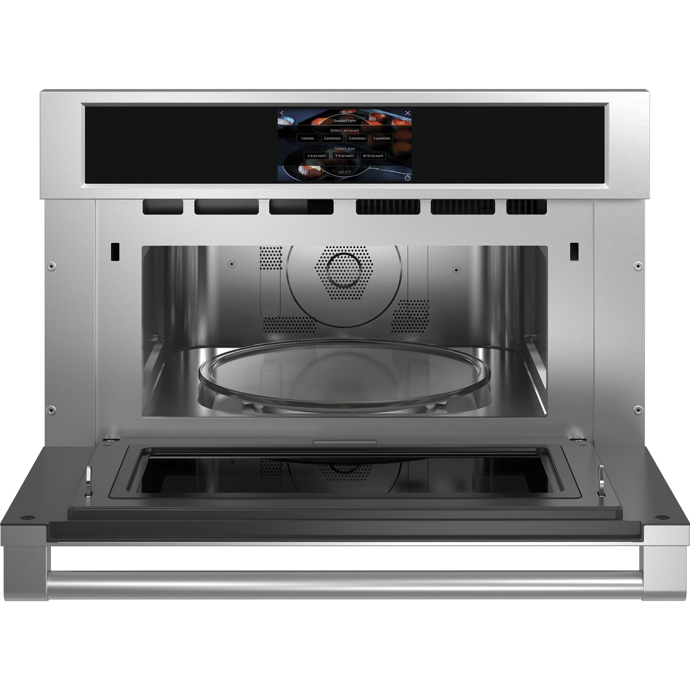 Monogram 30-inch, 1.70 cu. ft. Statement Five-in-One Wall Oven with 240V Advantium® Technology ZSB9232VSS IMAGE 2