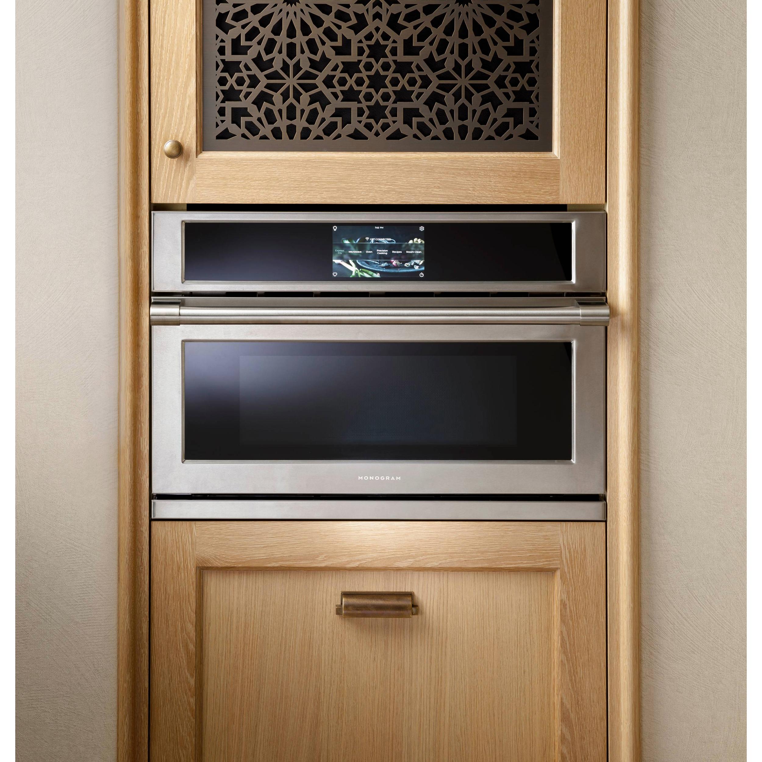 Monogram 30-inch, 1.70 cu. ft. Statement Five-in-One Wall Oven with 240V Advantium® Technology ZSB9232VSS IMAGE 4