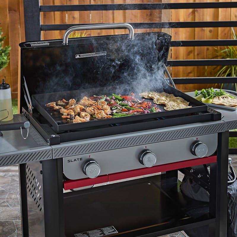 Weber 28-inch Slate™ Rust-Resistant Griddle - Natural Gas 846735 IMAGE 2