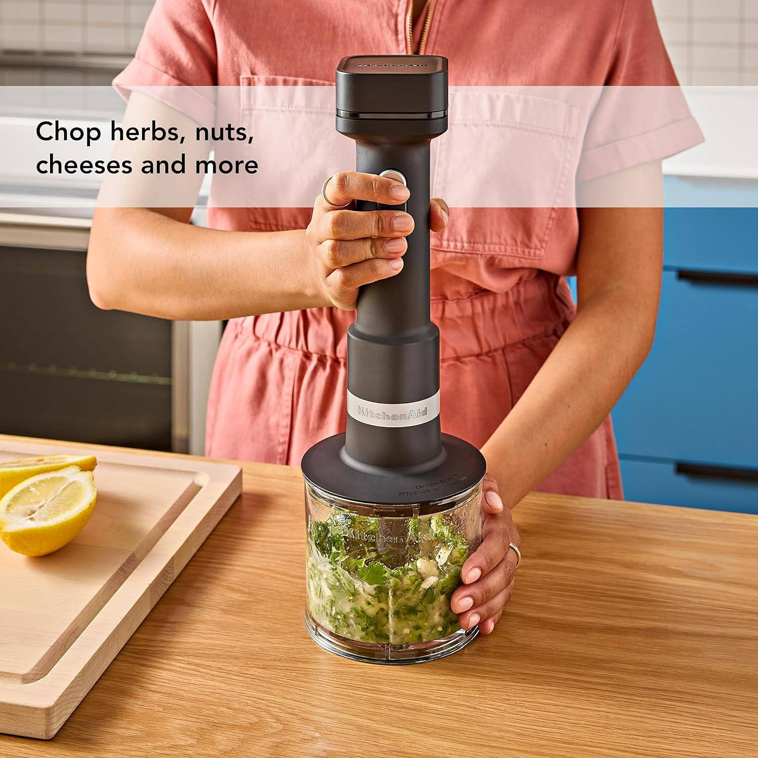 KitchenAid Go™ Cordless Hand Blender with Accessories KHBRV75BM IMAGE 5