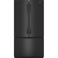 Whirlpool 36-inch, 31 cu. ft. Freestanding French 3-Door Refrigerator with Interior Ice Maker WRFF3136SB IMAGE 1