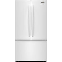 Whirlpool 36-inch, 31 cu. ft. Freestanding French 3-Door Refrigerator with Interior Ice Maker WRFF3136SW IMAGE 1
