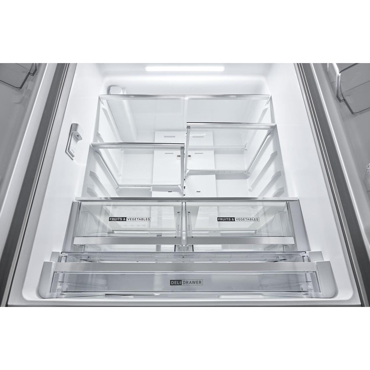 Whirlpool 36-inch, 31 cu. ft. Freestanding French 3-Door Refrigerator with Interior Ice Maker WRFF3136SZ IMAGE 11