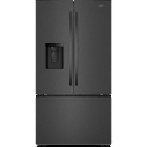 Whirlpool 36-inch, 30 cu. ft. Freestanding French 3-Door Refrigerator with External Water and Ice Dispensing System WRFF3536SV IMAGE 1