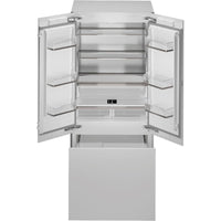 Smeg 19.60 cu. ft. Built-in French 3-Door Refrigerator FD3620UWI IMAGE 1