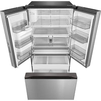 Midea 36-inch, 29.3 cu. ft. Freestanding French 3-Door Refrigerator External Water and Ice Dispensing System MRF29D2AST IMAGE 5