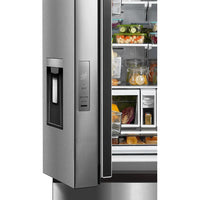 Midea 36-inch, 29.3 cu. ft. Freestanding French 3-Door Refrigerator External Water and Ice Dispensing System MRF29D2AST IMAGE 7