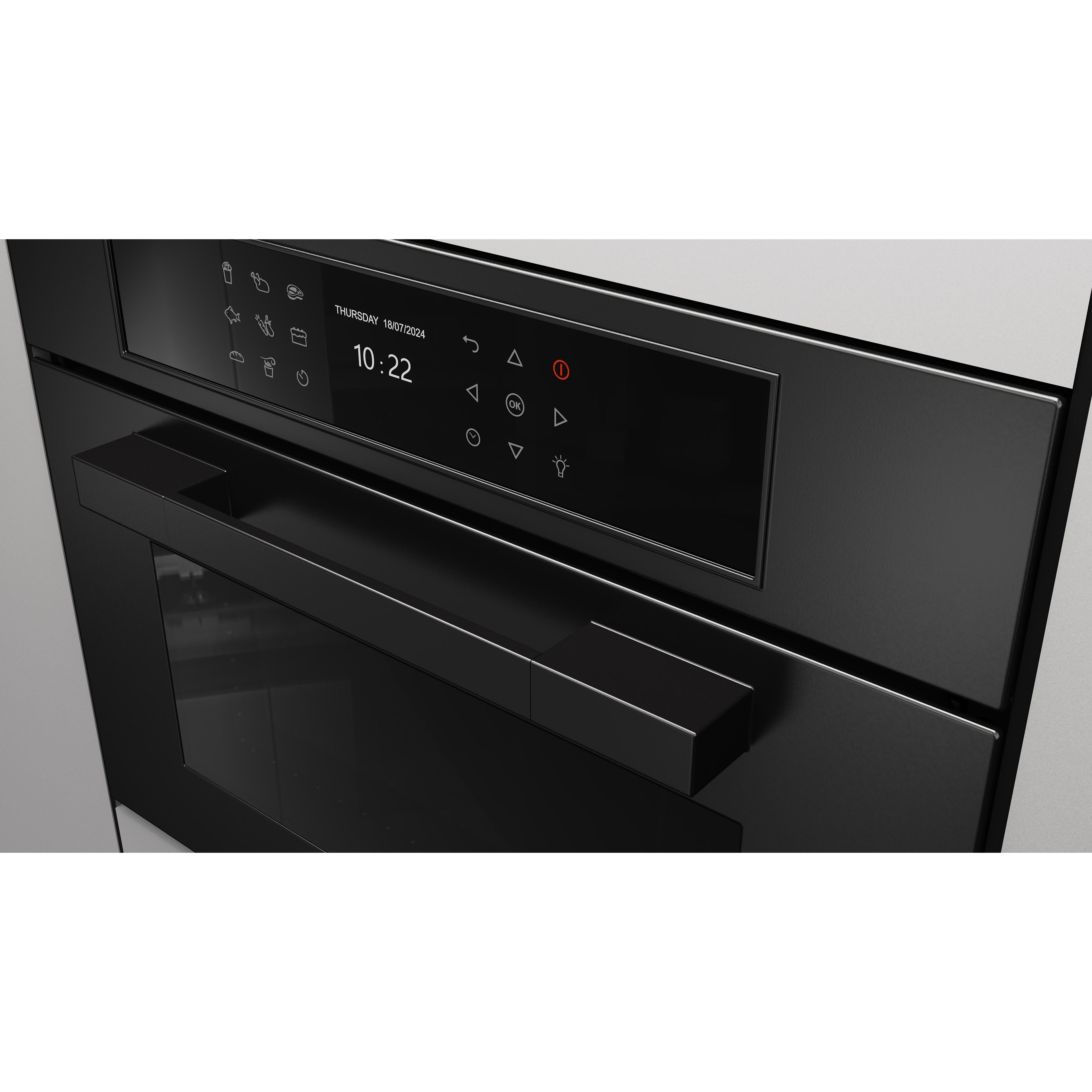 Fulgor Milano 24-inch, 1.46 cu. ft. Built-in Single Combi Speed Oven with True Convection Technology F7MSPD24MB1 IMAGE 7