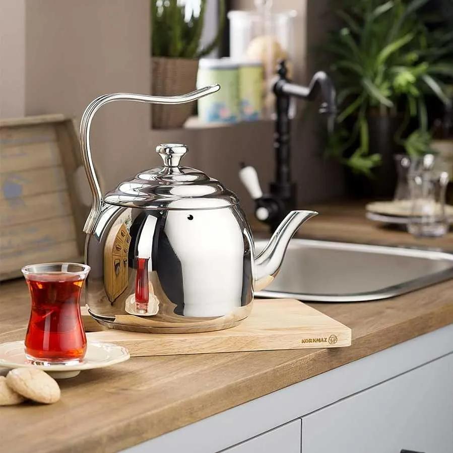 Korkmaz Droppa 3.5 lt Teapot A055 IMAGE 3
