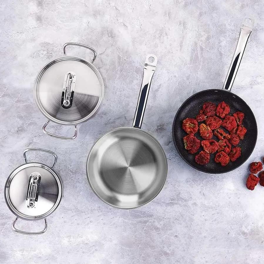 Korkmaz Proline 16x10 cm Saucepan with Lid A1157 IMAGE 5