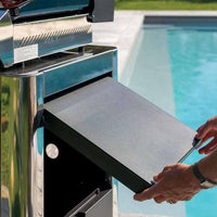Eno Plancha Achille Cart Door - Stainless PDIS20185 IMAGE 3