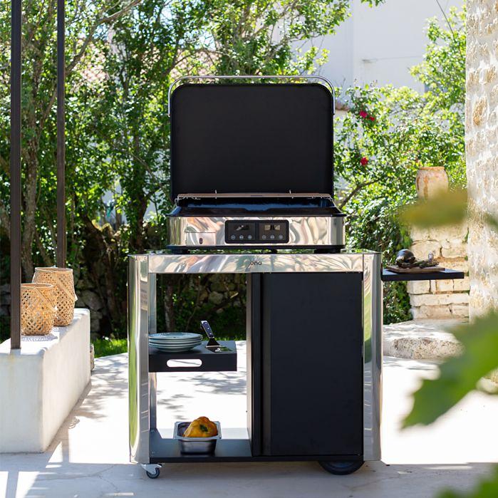 Eno Plancha Achille Cart Door - Stainless PDIS20185 IMAGE 4