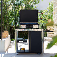 Eno Plancha Achille Cart Door - Stainless PDIS20185 IMAGE 4