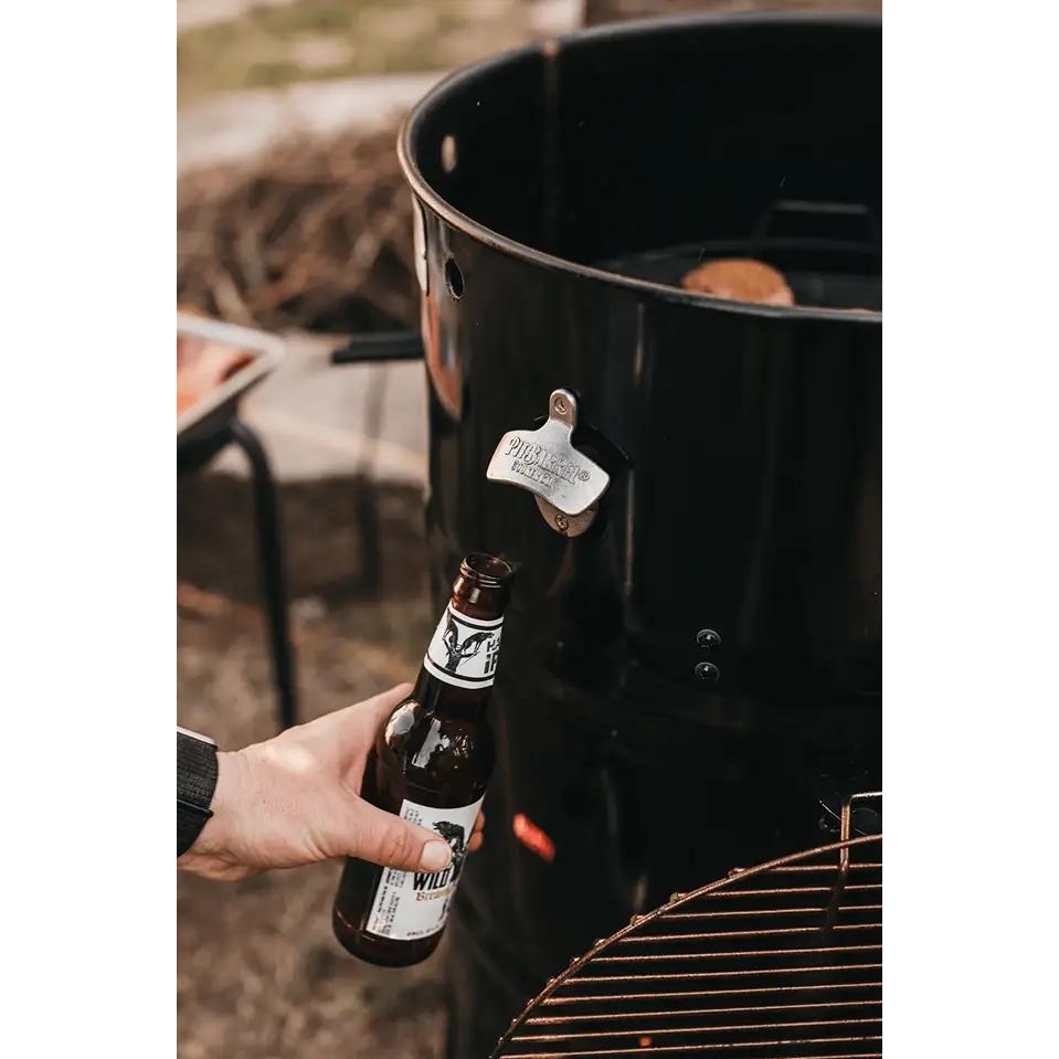Pit Barrel Cooker Co. Stainless Steel Mountable Bottle Opener AC1017 IMAGE 2