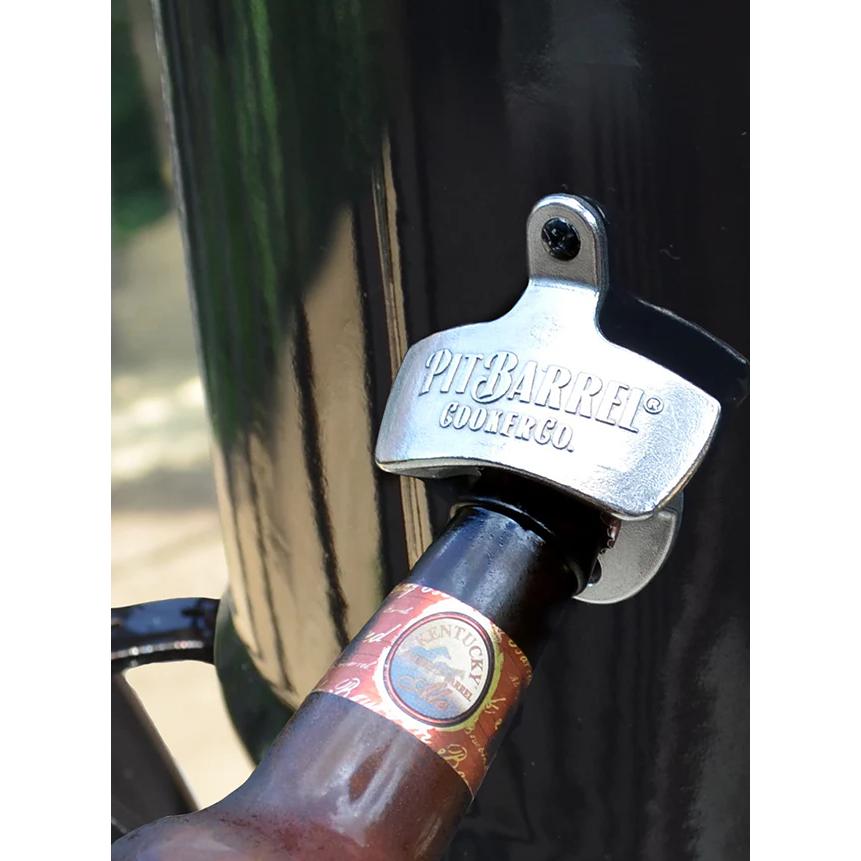Pit Barrel Cooker Co. Stainless Steel Mountable Bottle Opener AC1017 IMAGE 3