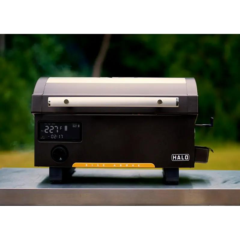 Halo - Rise Above Prime300 Countertop Pellet Grill HS-1005-ANA IMAGE 4