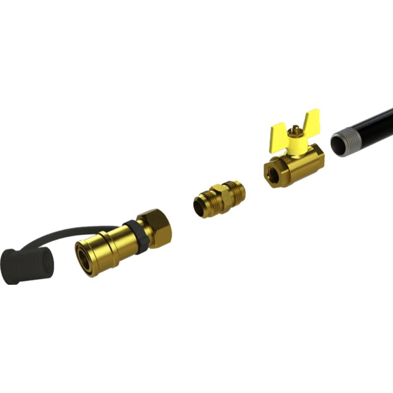 Halo - Rise Above Natural Gas Conversion Kit for Elite Griddles HZ-3001B IMAGE 3
