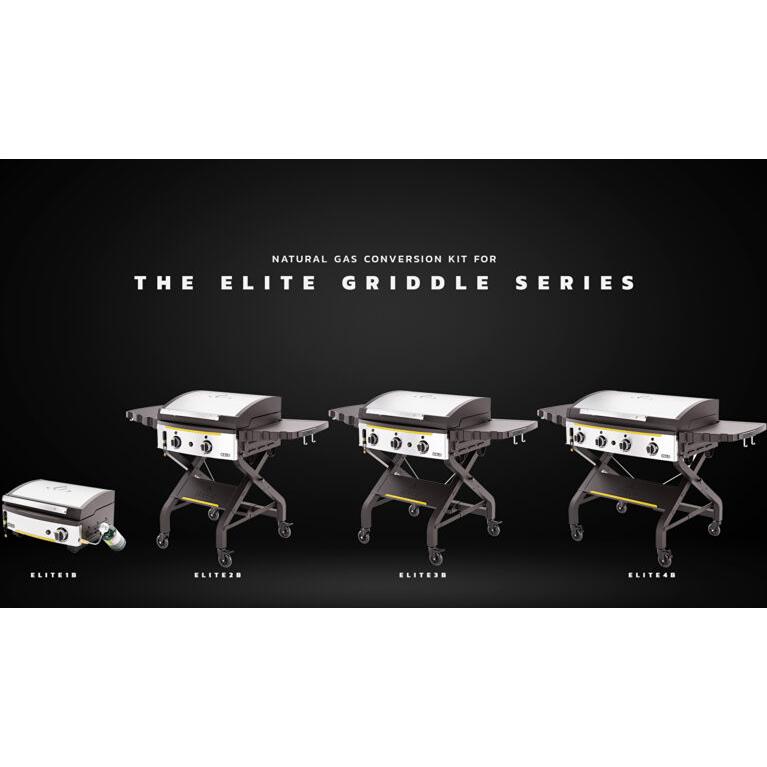 Halo - Rise Above Natural Gas Conversion Kit for Elite Griddles HZ-3001B IMAGE 4