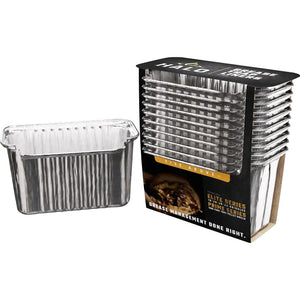 Halo - Rise Above Grease Container Foil Liners – 10pk HZ-3005 IMAGE 1