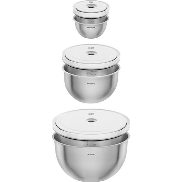 Zwilling Fresh & Save Vacuum Bowl Set S/M/L - 6-Piece 1031017 IMAGE 2