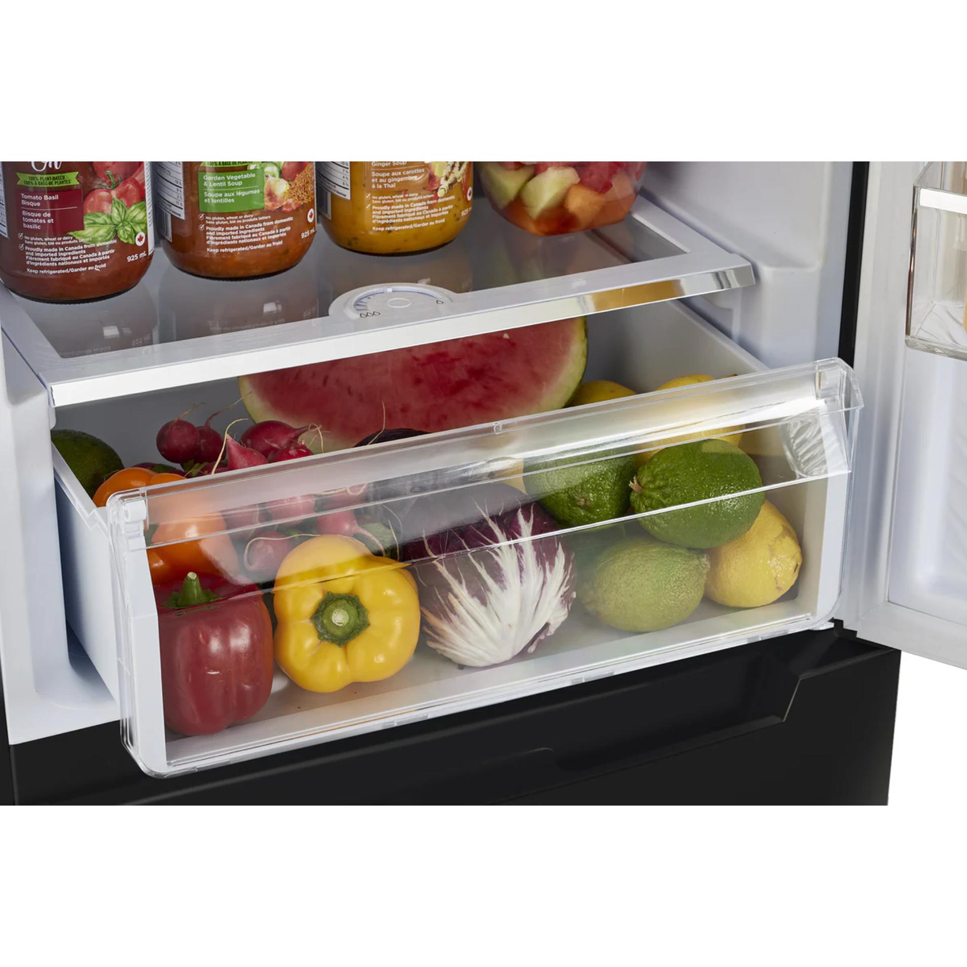 Unique Appliances 24-inch, 11.7 cu. ft. Freestanding Bottom Freezer Solar DC Refrigerator UGP-325L B IMAGE 5