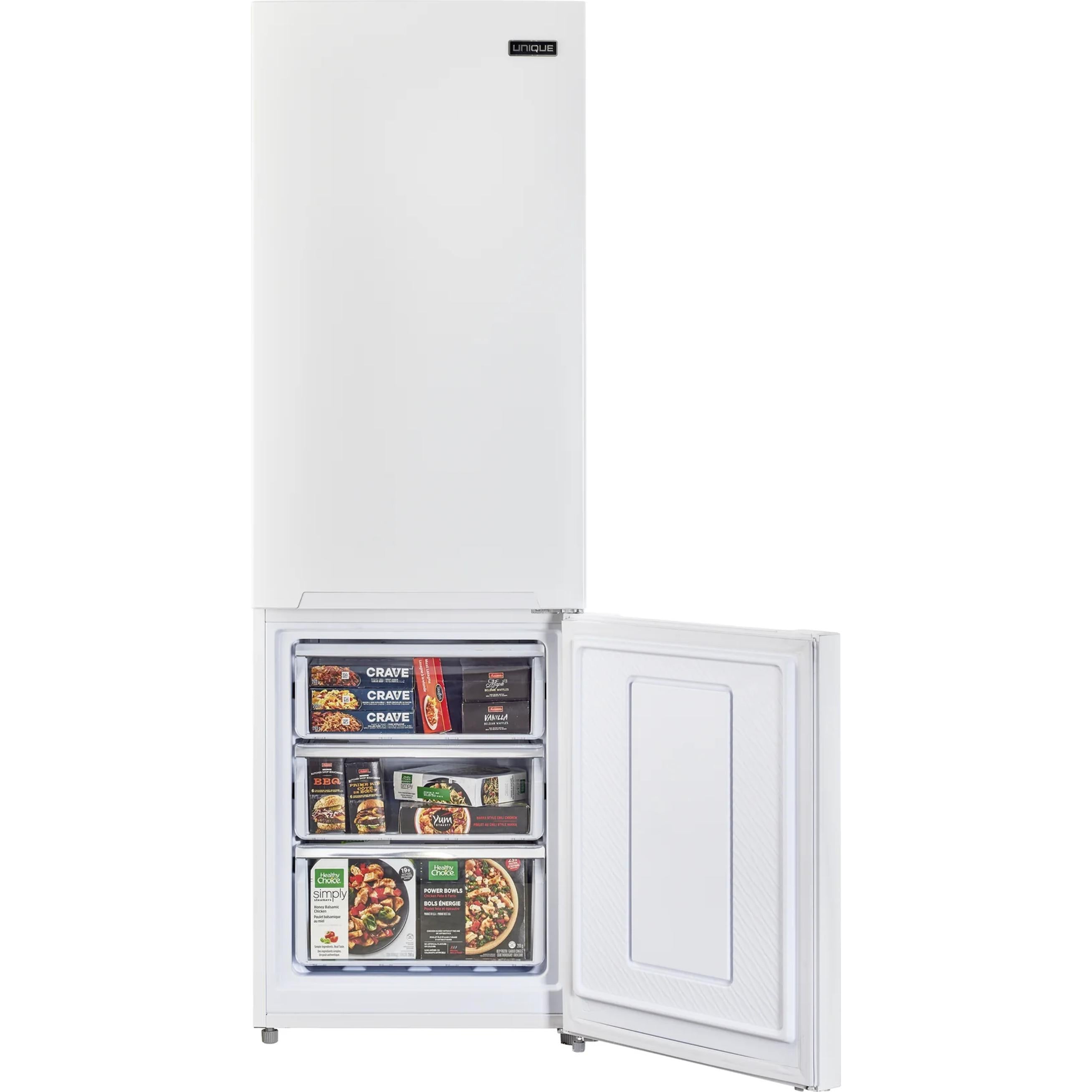 Unique Appliances 24-inch, 11.7 cu. ft. Freestanding Bottom Freezer Solar DC Refrigerator UGP-325L W IMAGE 12