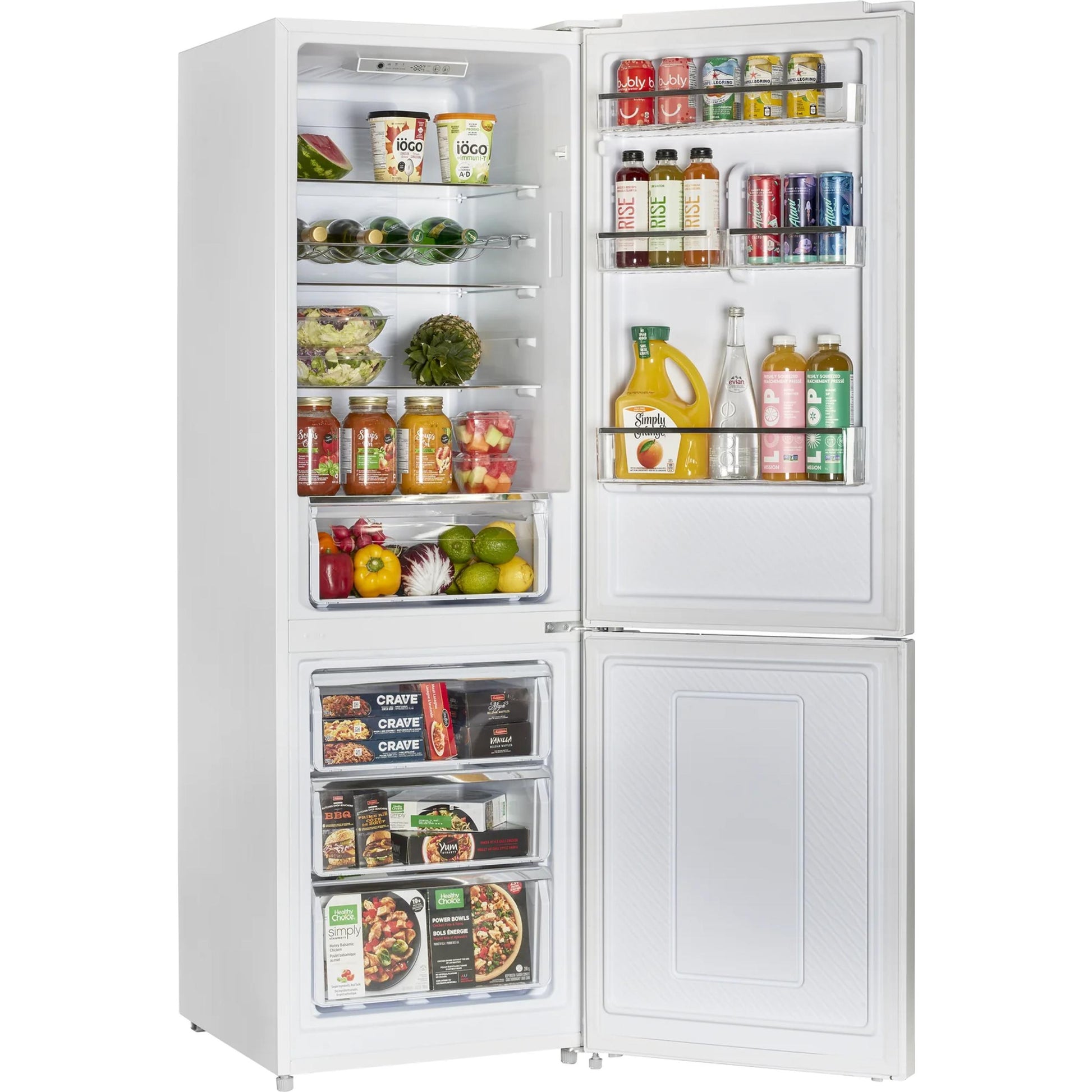 Unique Appliances 24-inch, 11.7 cu. ft. Freestanding Bottom Freezer Solar DC Refrigerator UGP-325L W IMAGE 2