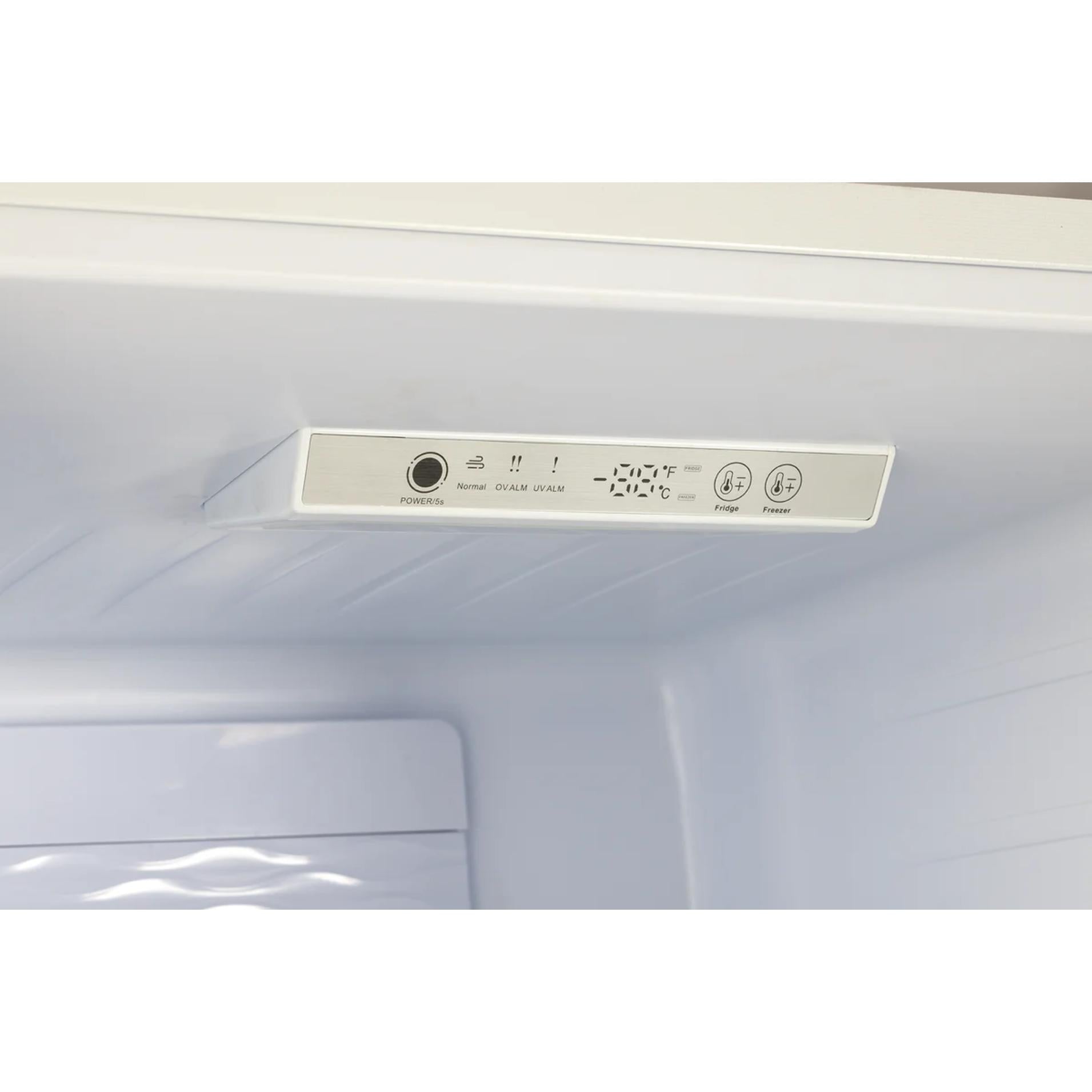 Unique Appliances 24-inch, 11.7 cu. ft. Freestanding Bottom Freezer Solar DC Refrigerator UGP-325L W IMAGE 5