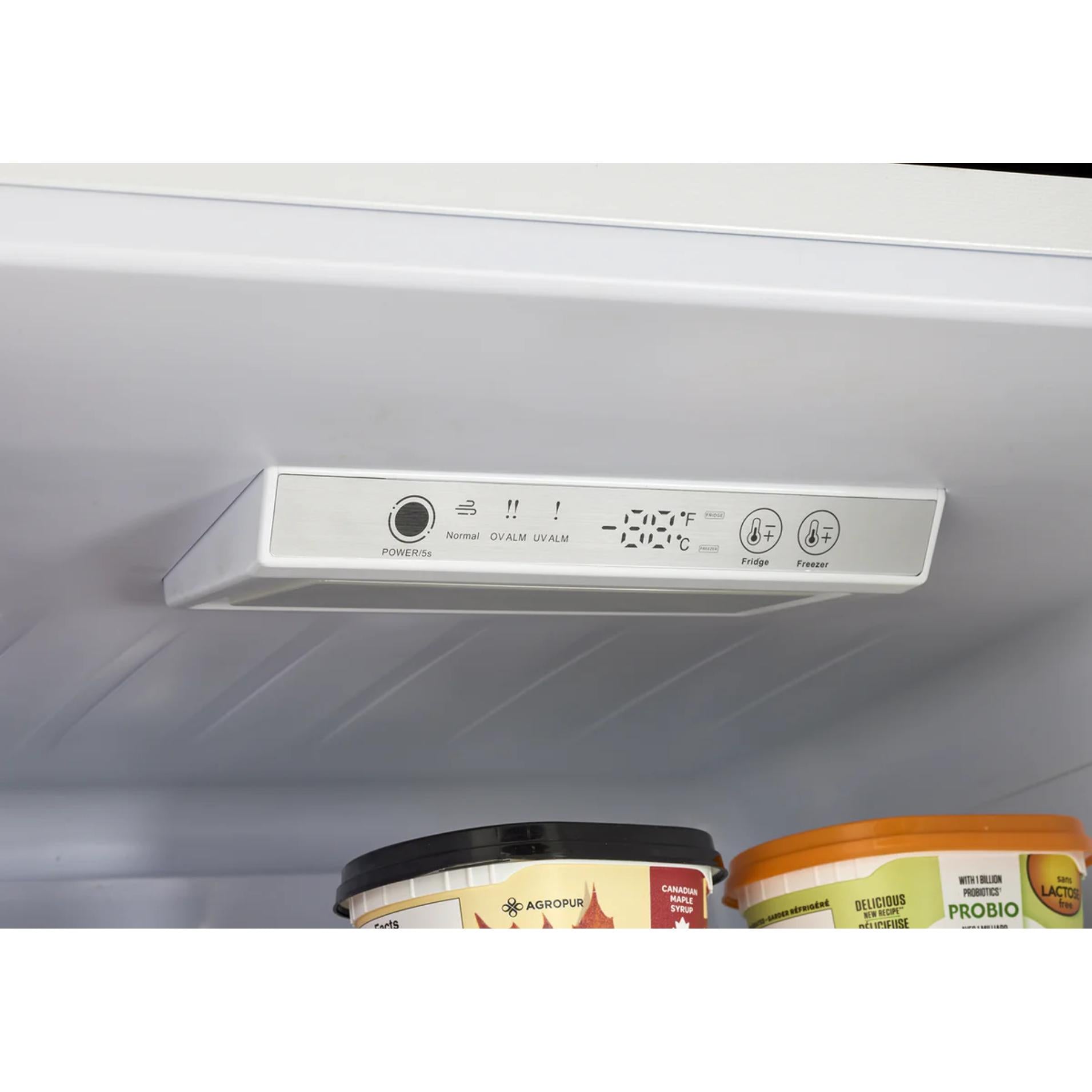 Unique Appliances 24-inch, 11.7 cu. ft. Freestanding Bottom Freezer Solar DC Refrigerator UGP-325L W IMAGE 6