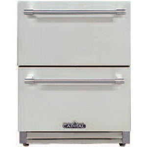 Capital 24-inch, 5.7 cu. ft. Outdoor Refrigerator Drawers CR24DPR IMAGE 1