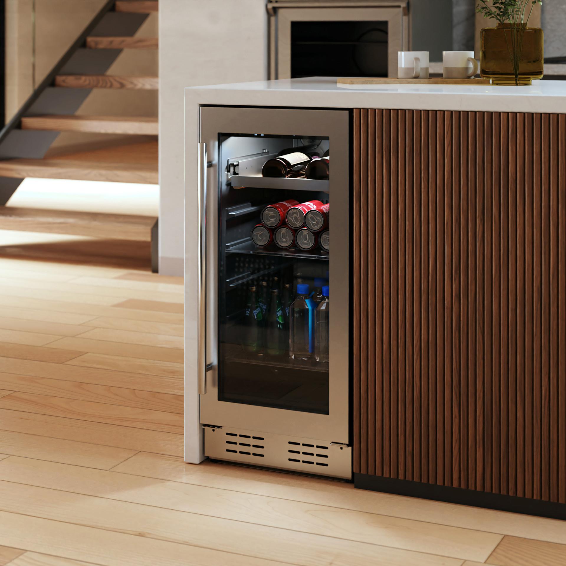 Elica 2.9 cu. ft. Freestanding Beverage Center with EPC Technology EBS31SS1 IMAGE 10