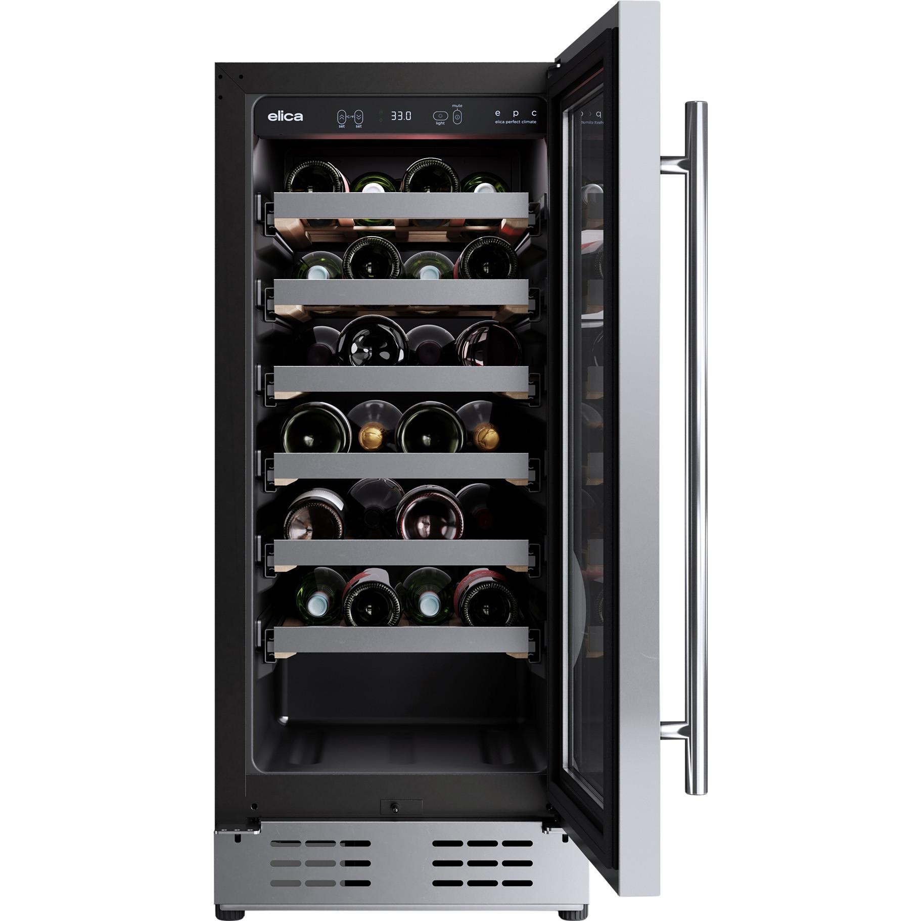 Elica 27-Bottle Freestanding Wine Cellar with EPC Technology EWS31SS1 IMAGE 2