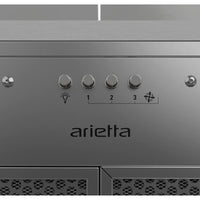 arietta Garda 28-inch Hood Insert AGR628SSB IMAGE 5