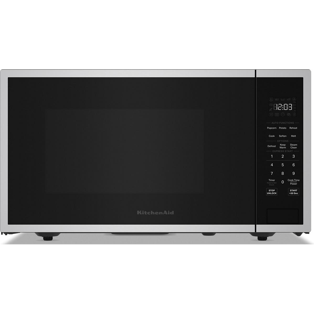 KitchenAid 22-inch, 1.6 cu. ft. Countertop Microwave Oven YKMCS122SPS IMAGE 1