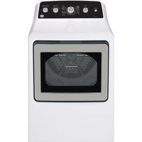 GE 7.2 cu.ft. Top Load Electric Dryer with SaniFresh Cycle GTD49EBMRWS IMAGE 1