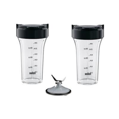 Braun PureMix Smoothie2Go Cup Set JB71 IMAGE 1