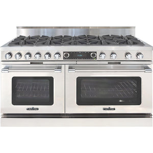 Capital 60-inch, Freestanding Dual-Fuel Range with 10 Burners COB6010-N IMAGE 1
